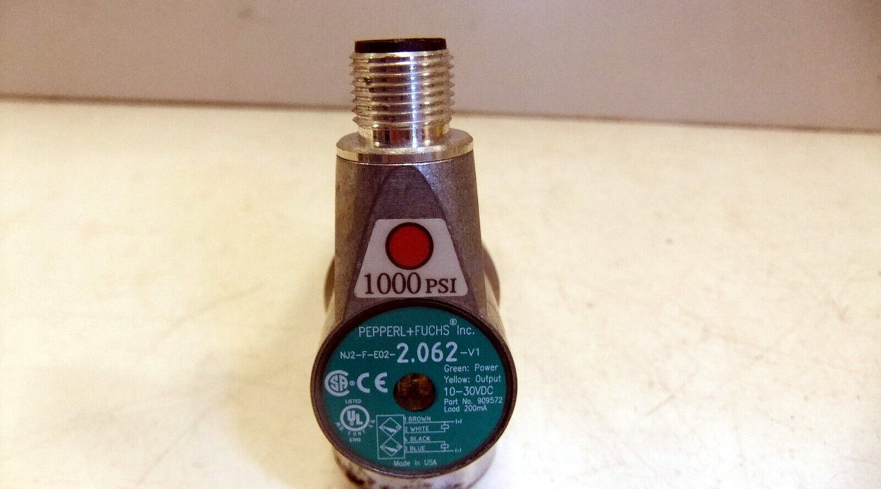 Pepperl Inductive Sensor NJ2-F-E02-2.062-V1 Cylinder Position Switch