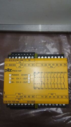 PILZ PNOZ-X9P SAFETY RELAY 24VDC