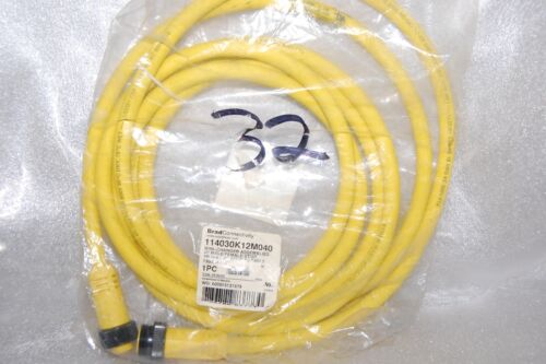 BRAD CONNECTIVITY CABLE 114030K12M040
