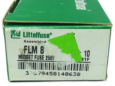 Littelfuse FLM-8 250 V AC 8 A Time-Delay Fuse