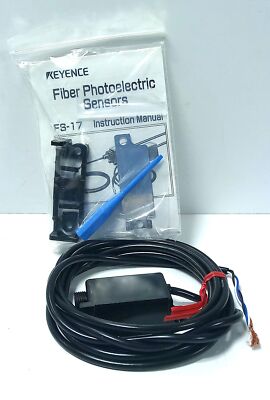 KEYENCE FS-17 12-24 V DC Fiber Optic Amplifier for Photelectric Switch