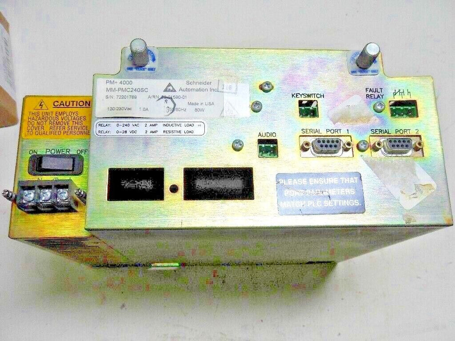 Schneider Automation MM-PMC240SC W/o Operator Interface