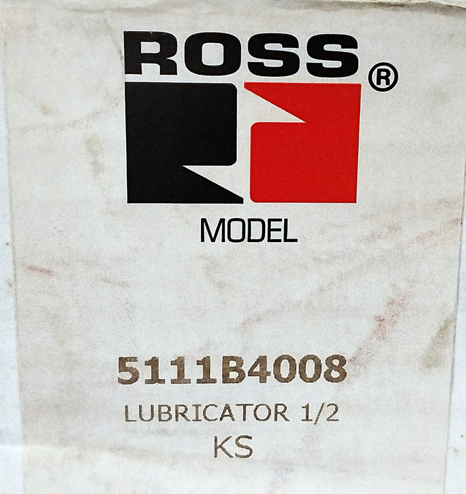 Ross 5111B4008 120 scfm 150 PSIG Air Line Lubricator w/ Shatterguard