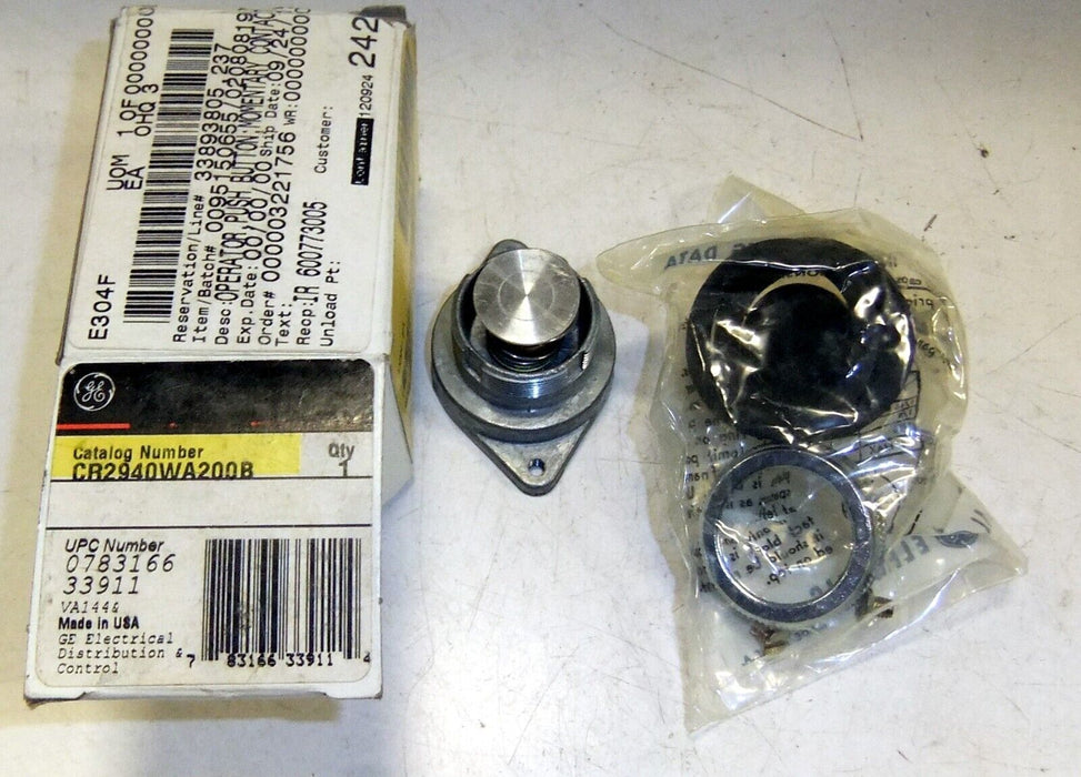 GE CR2940WA200B Operator for PB Momentary
