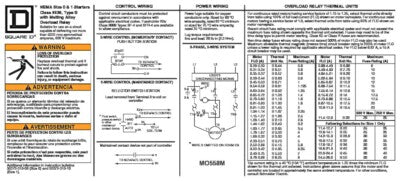 Square D B1.67 600 V Thermal Unit for Overload Protection Relay