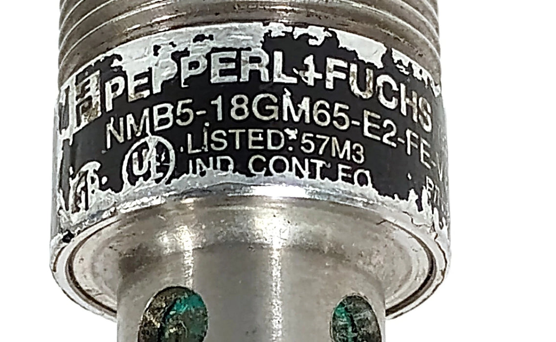 Pepperl Fuchs NMB5-18GM65-E2-FE-V1 10-30 V DC Inductive Proximity Sensor