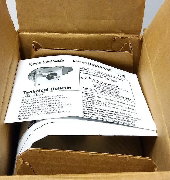 Dynapar HA62510240040 5-26 V 1024 PPR Incremental Optical Rotary Encoder
