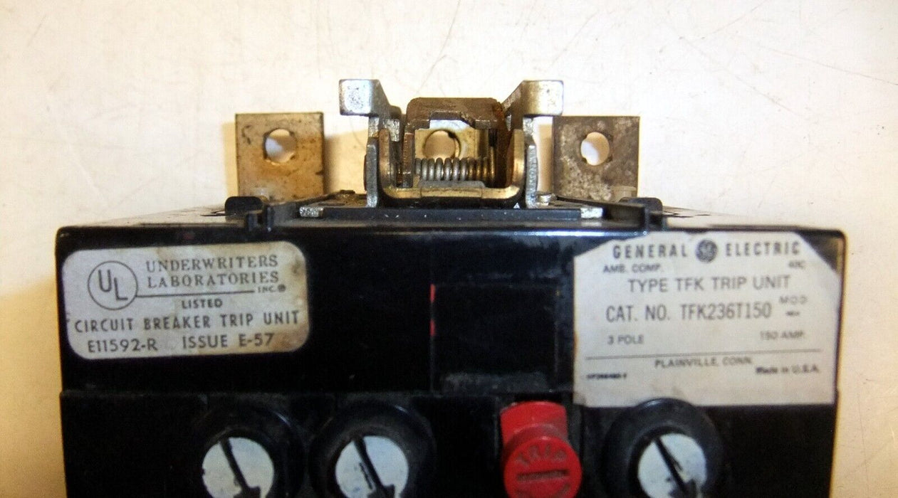 GE Circuit Breaker Trip 150A TFK236T150