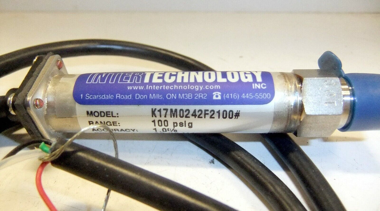 Intertechnology Pressure Transducer K17M0242F2100#