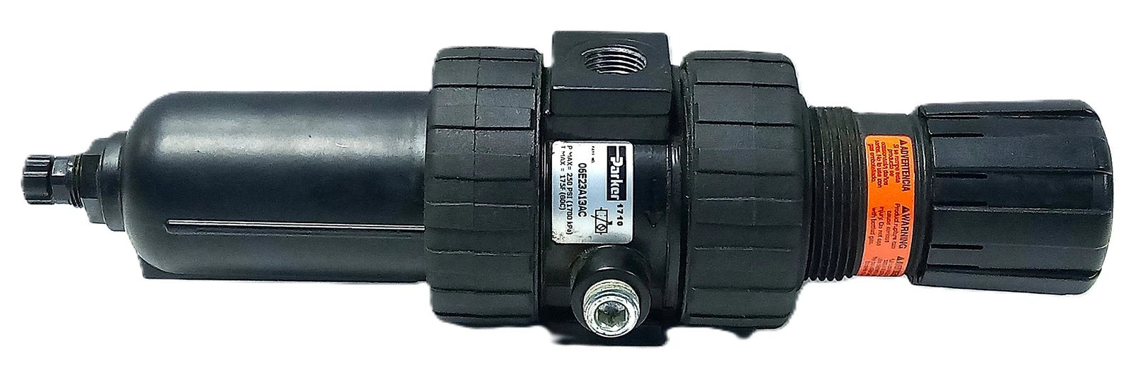 Parker 06E23A13AC 250 psi Compressed Air Regulator and Filter