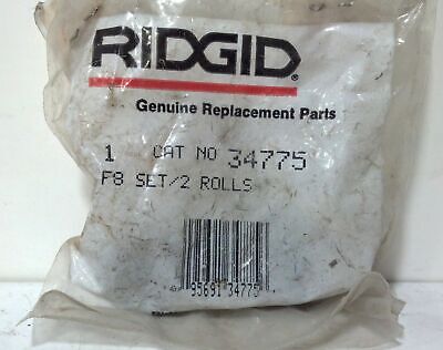 Ridgid 34775 F8 Pipe Cutter Rolls - Set of 2