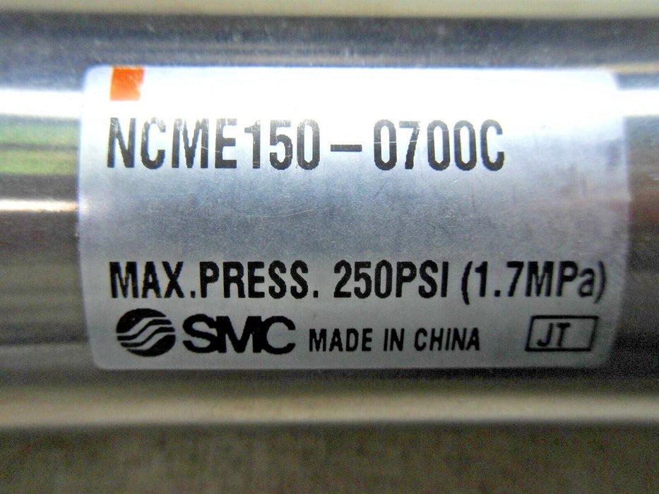 1 SMC NCME150-0700C Pneumatic Cylinder 250 PSI Max