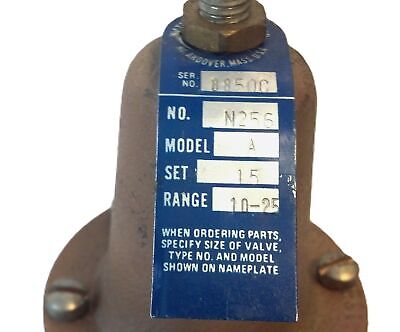 Watts N256 / 0322825 3/4" 10-25 PSI Bronze Water Pressure Regulator