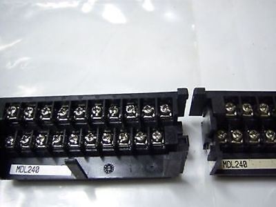 Lot of 3 Fanuc Terminal Blocks w Connectors MDL940