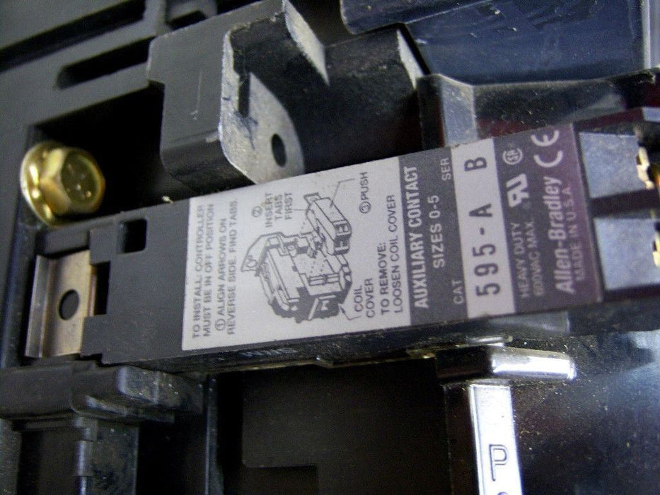 Allen-Bradley Size 3 Contactor 500F-DOD920 2P 90A