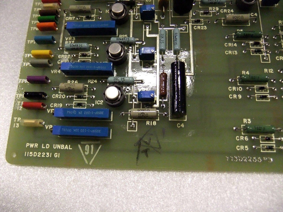 GE PCB PWR LD UNBAL 115D2231G1