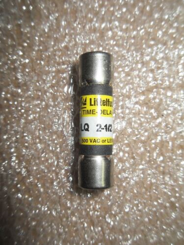 1 Lot Of 4 Littelfuse FLQ2-1/2 500VAC Time Delay Fuses