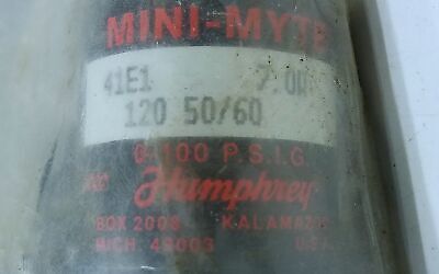 Humphrey 41E1 MINI-MYTE® 120 V AC 100 psi 1/8 in NPT Solenoid Valve