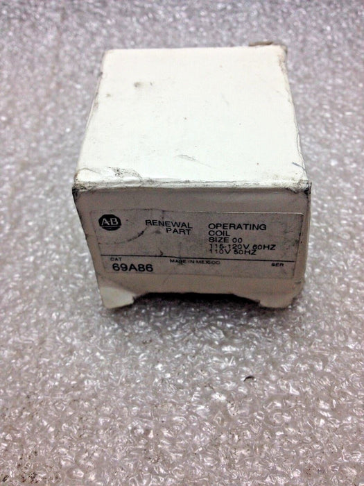 Allen-Bradley 69A86 Size 00 Coil Ser. K *