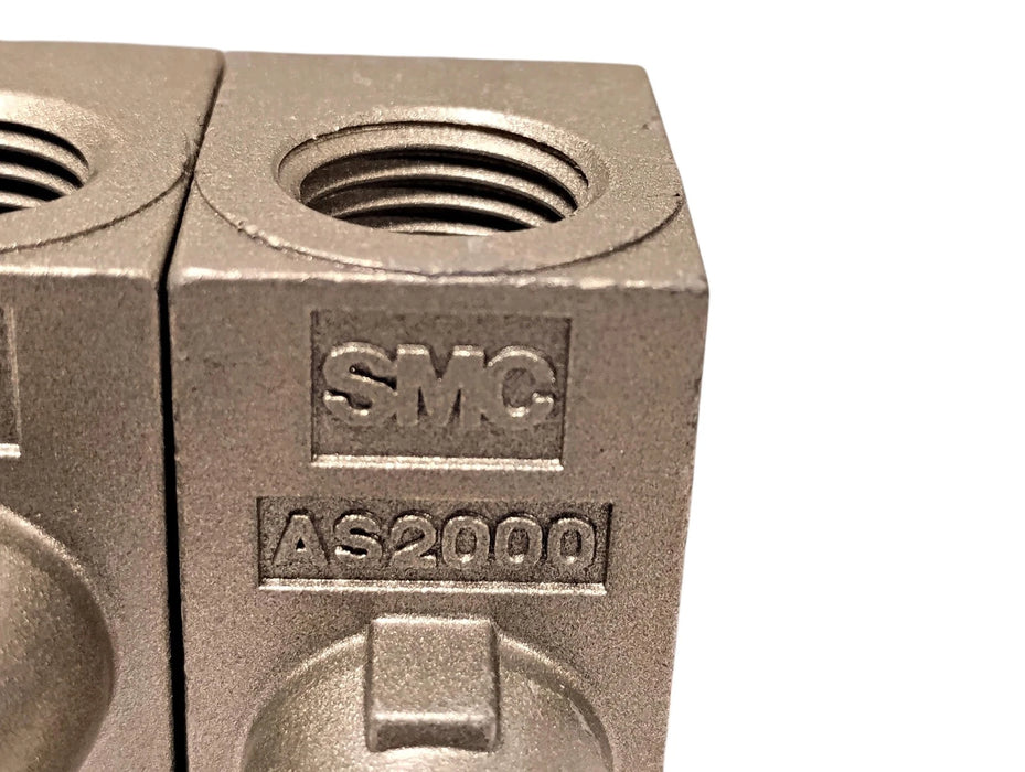 SMC AS2000-N02 1/4 in NPT Manual Air Flow Control Valve