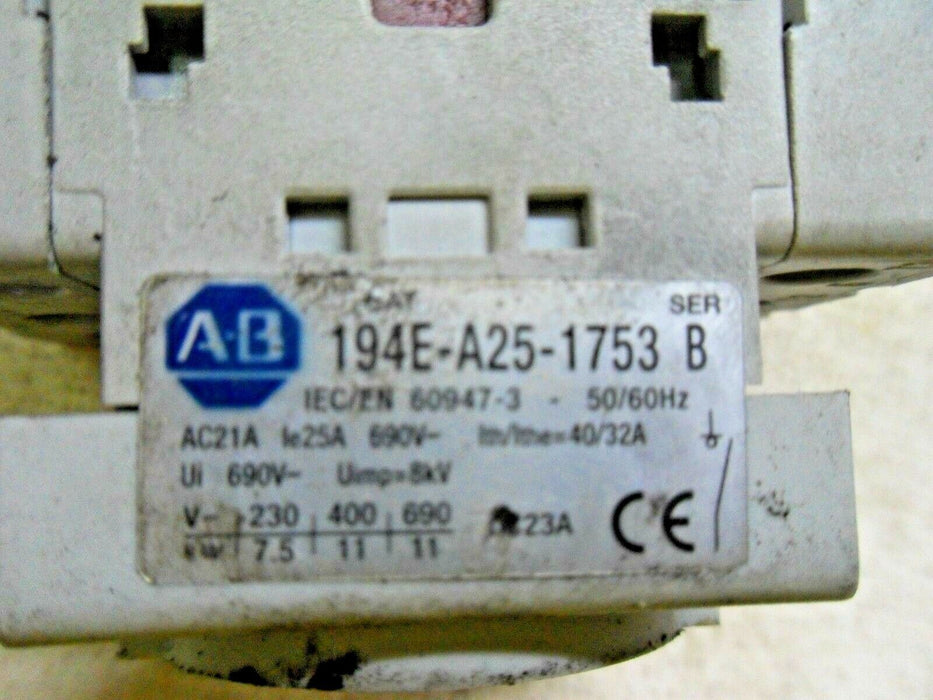 Allen-Bradley 194E-A25-1753 Load Switch