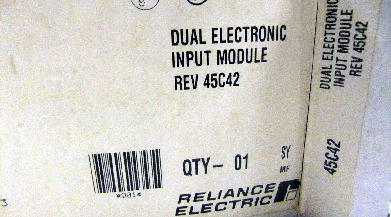 Reliance Automate Dual Electronic Input 45C42