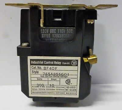 Westinghouse BF40F BF Control Relay