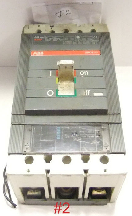 ABB SACES5 S5H Circuit Breaker 400A 2Pole 600V