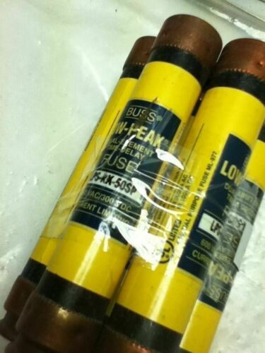 LOT OF 7 BUSS LPS-RK-50SP FUSES- NO BOX