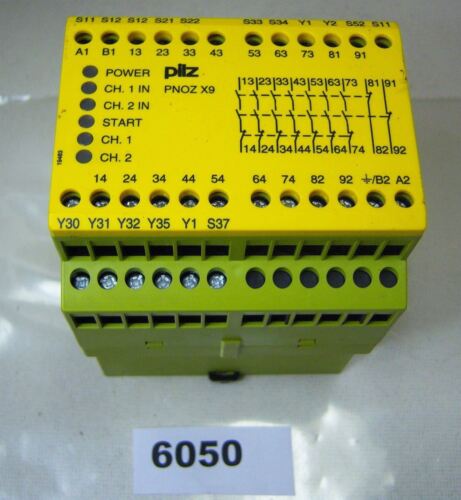 Pilz Power Supply / Relay PNOZ X9100-120VAC24VDC7N/O2N/C