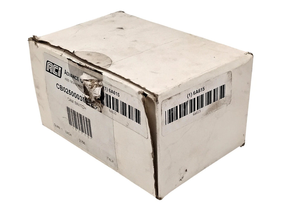 BREMAS CB0250003ME2U 600 V AC 25 A Rotary Cam Disconnect Switch