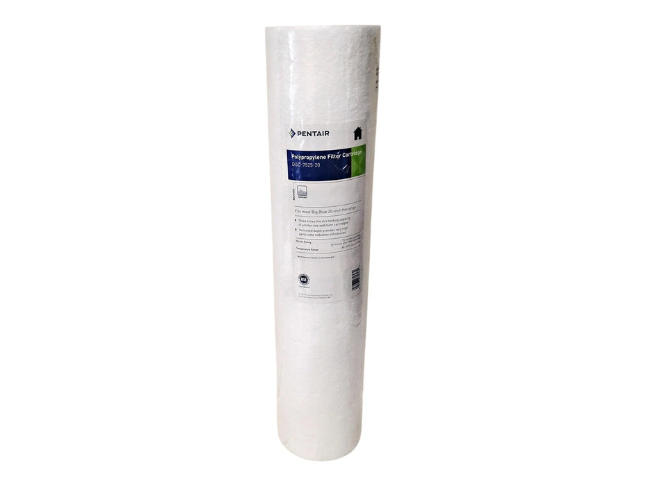 Pentair DGD-7525-20 75/25 Micron 20-inch Big Blue Filter Cartridge - Lot of 7