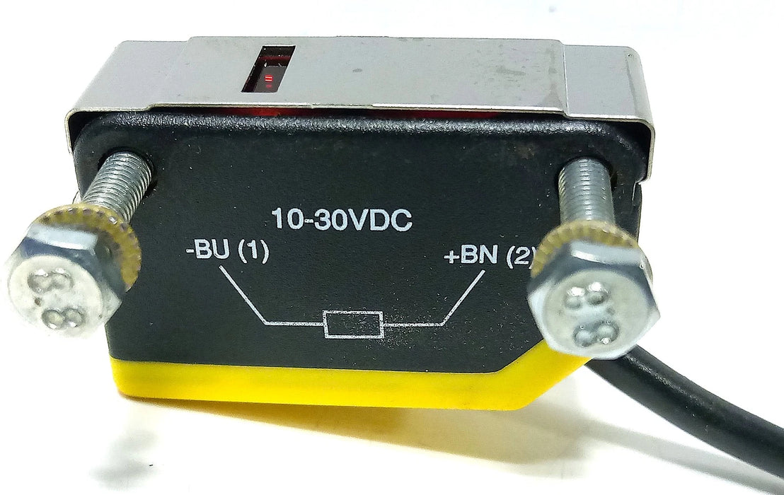 Banner Engineering Q20E-78017 10-30 VDC 624 nm Visible Red Photoelectric Emitter