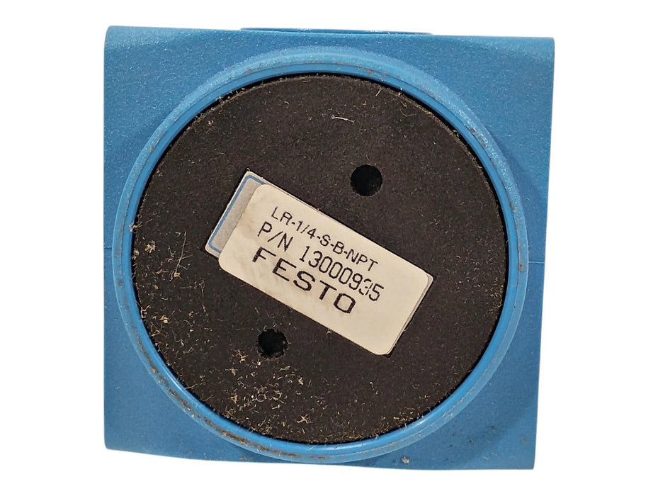 Festo LR-1/2-S-B-NPT 0-150 psi Air Pressure Regulator w/ 1/2 in NPT Ports