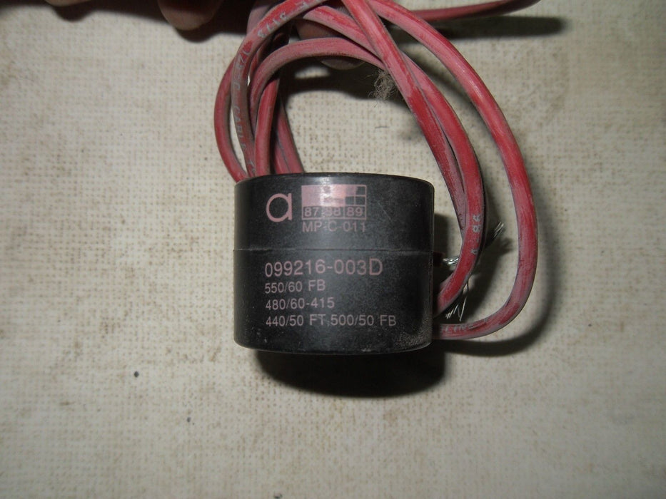 ASCO 992163D Solenoid Valve Coil