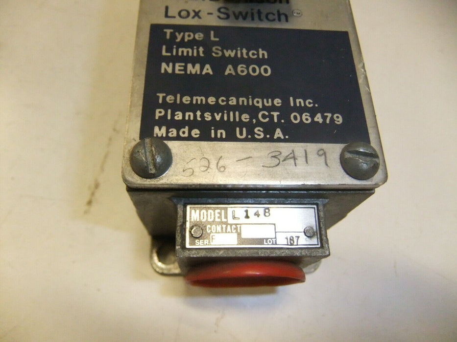 Telemecanique RB Denison Limit Switch L148