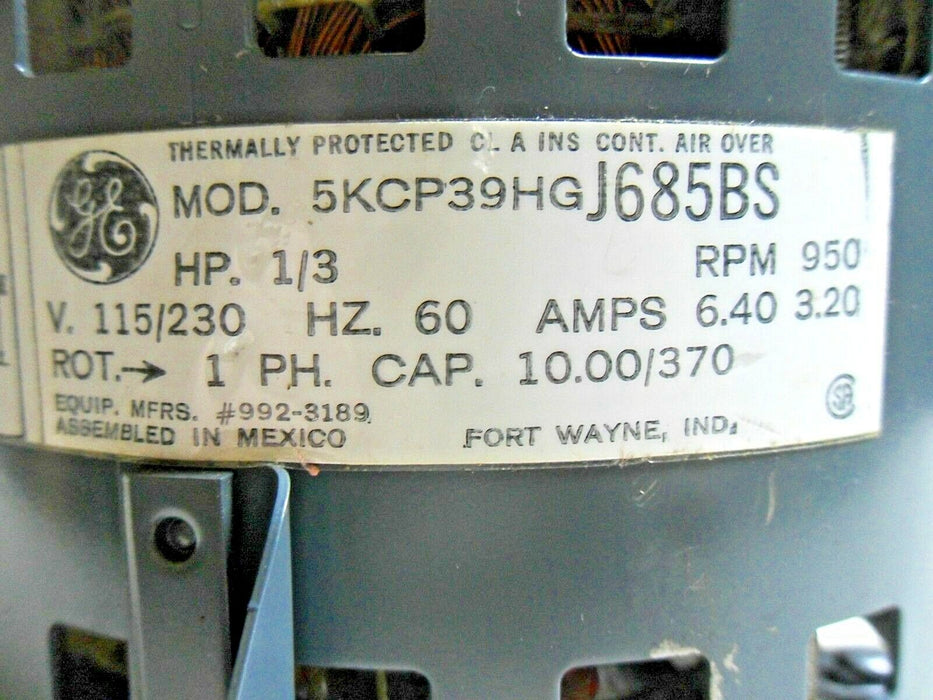 GE 5KCP39HG J685BS MOTOR