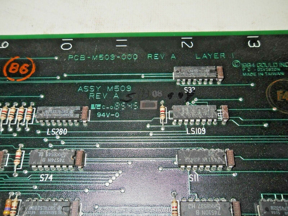Gould Modicon AS-509P-005 REV A5 Memory Board