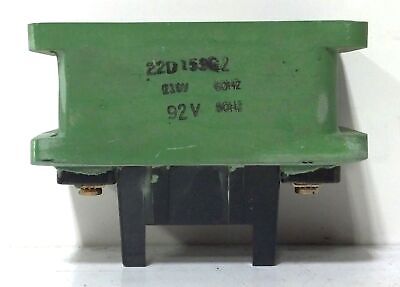 GE 22D153G2 110 V / 60 CY 92 V / 50 CY Magnetic Contactor Coil