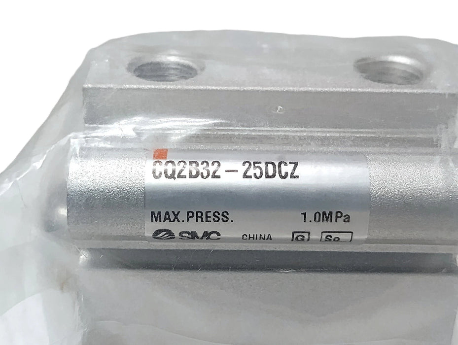 SMC CQ2B32-25DCZ 1.0 MPA Double-Acting Compact Pneumatic Cylinder