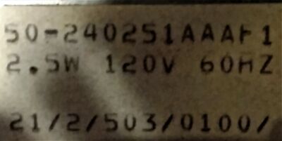 GE 50-240251AAAF1 6 Position Panel Meter
