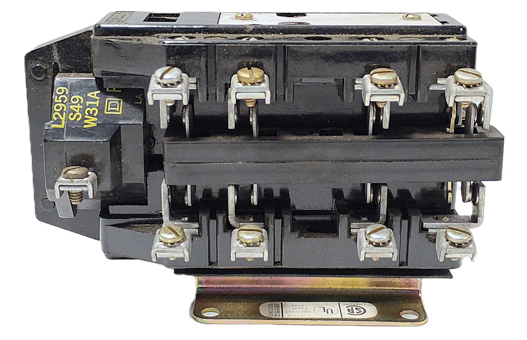 Square D 8501-D0-44 Series B Control Relay w/ 110-120 V AC Coil