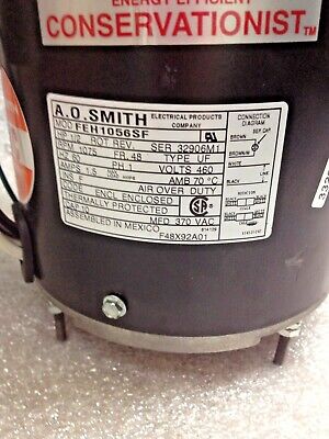 A.O. Smith FEH1056SF Motor