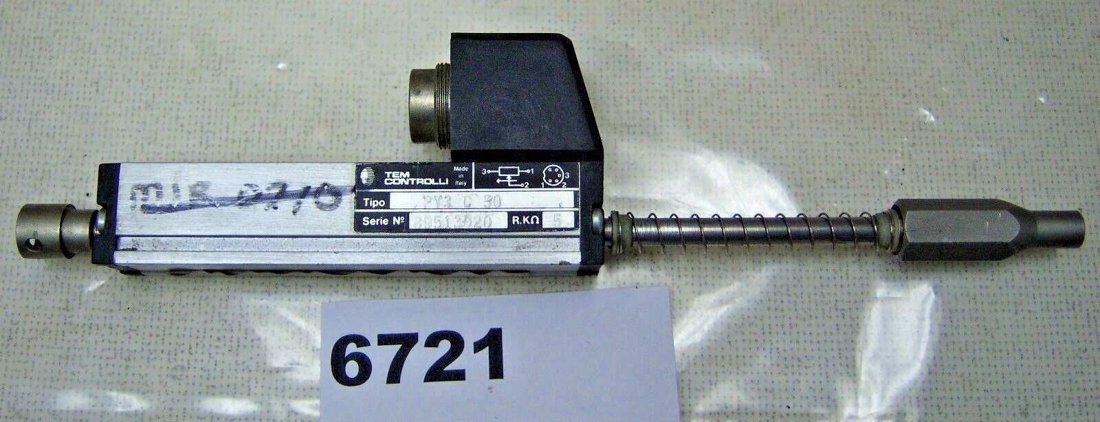 Tem Controlli Linear Transducer PY3 C 50