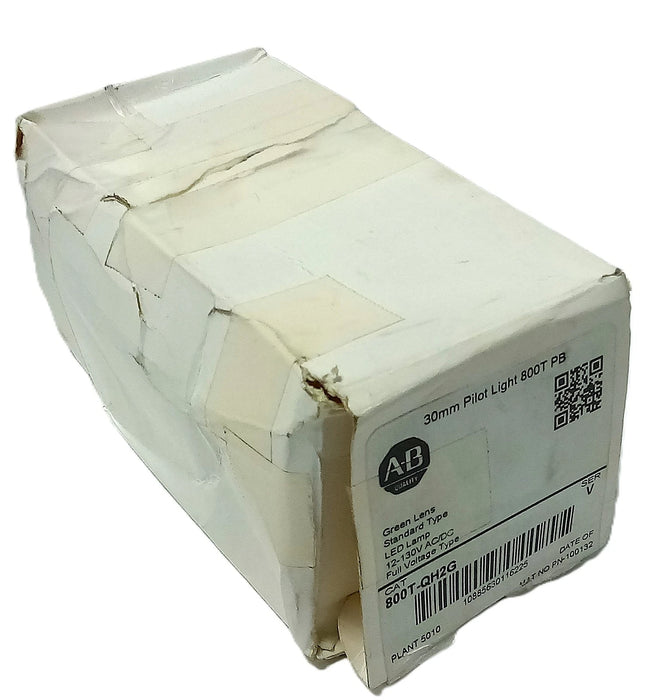 Allen-Bradley 800T-QH2G 12-130 V AC/DC 30 mm LED Green Indicator Light