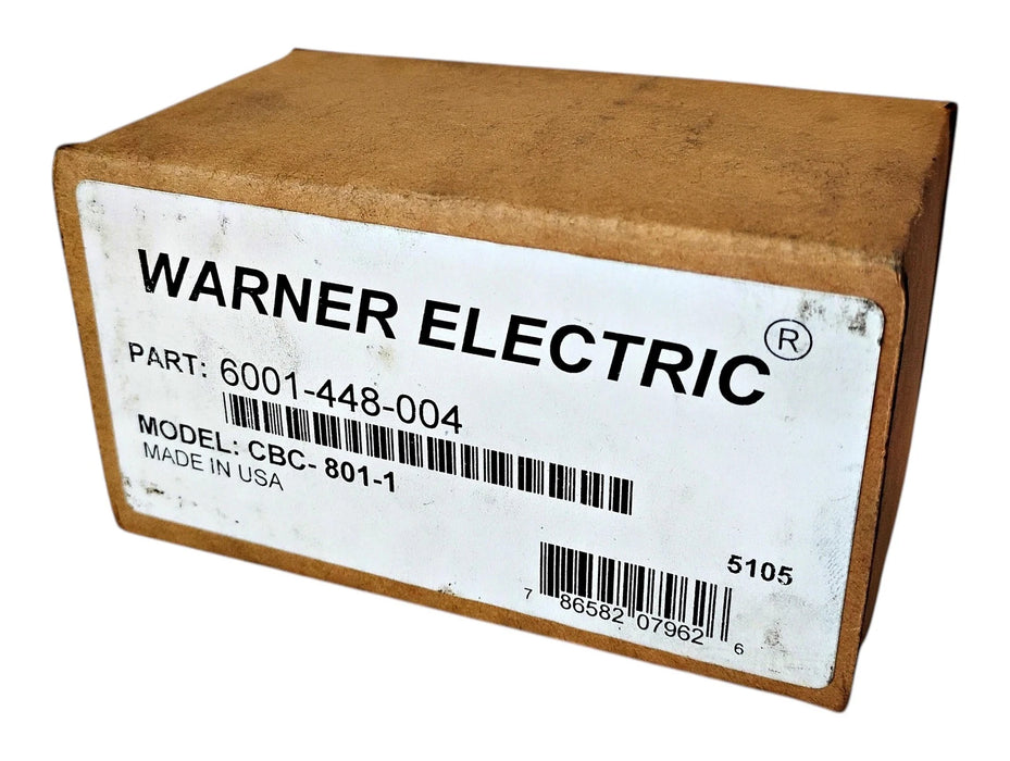 Warner Electric CBC-801-1 6001-448-004 115 V AC Clutch/Brake Control w/ LEDs