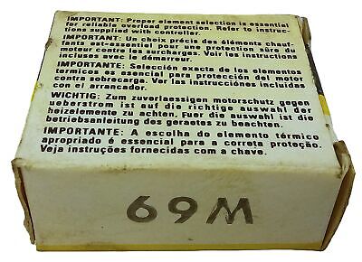 Allen-Bradley W69 Class 20 Heater Element for Eutectic Alloy Type Overload Relay