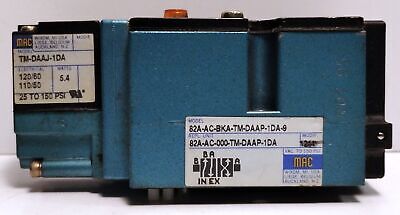 Mac Valves 82A-AC-BKA-TM-DAAP-1DA-9 110/120 V AC 25-150 psi Solenoid Valve