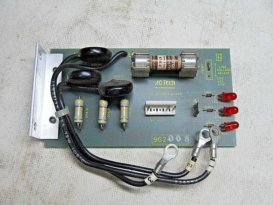 AC Technology 962-003 PC Board Line Voltage