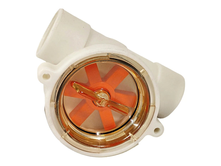 Gems Sensors 155480 1/2 in Polypropylene RFI RotorFlow Visual Flow Indicator